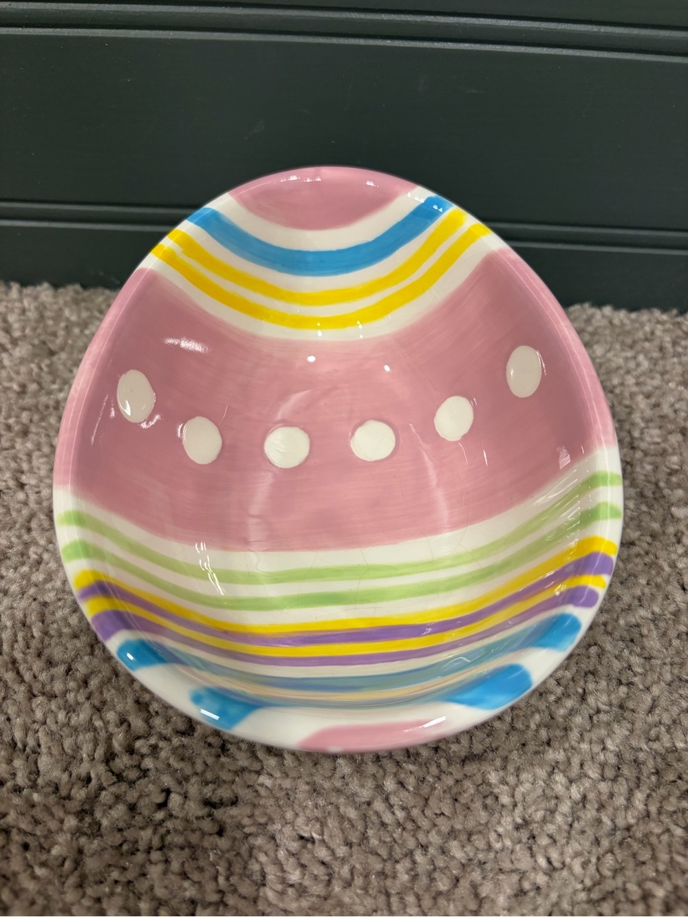 Easter Egg Dish